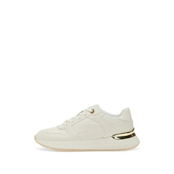 アルド レディース スニーカー シューズ Gumtree panelled lace-up sneakers White｜asty