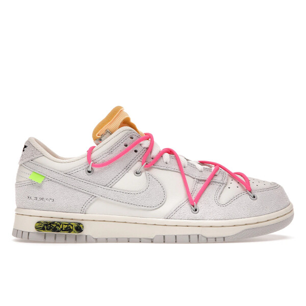 Nike ナイキ メンズ スニーカー 【Nike Dunk Low Off-White Lot 17】 サイズ US_8.5(26.5cm) Sail/Neutral Grey-Hyper Pink