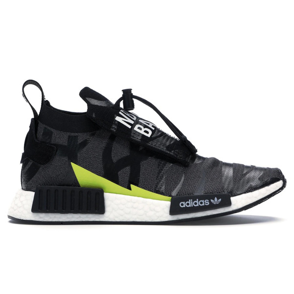 adidas アディダス メンズ スニーカー  【adidas NMD TS1 Bape x Neighborhood】  大いさ US_6(24.0糎) Black/White/Grey