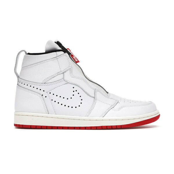 Jordan ジョーダン メンズ スニーカー  【Jordan 1 Retro High Zip White University Red】  大きさ US_11(29.0珊) White/Black-Sail-University Red