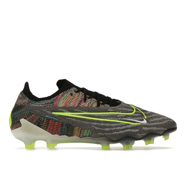 Nike ナイキ メンズ スニーカー  【Nike Gripknit Phantom GX Elite Fusion FG Black White Blue Glow Volt】  大きさ US_12(30.0珊) Black/White/Blue Glow/Volt