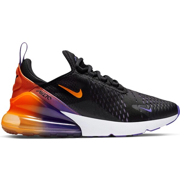 Nike ナイキ メンズ スニーカー  【Nike Air Max 270 Black Gradient】  大きさ US_7.5(25.5珊) Black/Orange-Purple