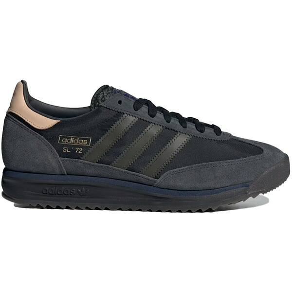 adidas アディダス メンズ スニーカー  【adidas SL 72 RS Core Black Shadow Olive】  大きさ US_12(30.0珊) Core Black/Shadow Olive/Night Indigo