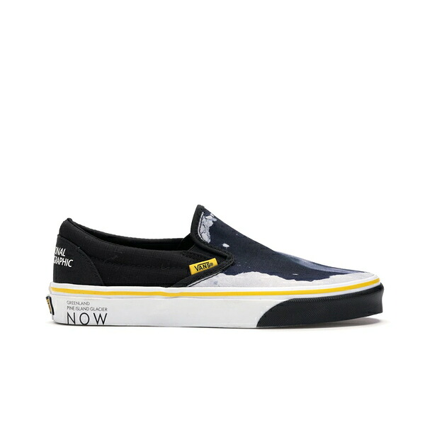 Vans バンズ メンズ スニーカー  【Vans Slip-On National Geographic】  大いさ US_5(23.0糎) Black/White-Yellow