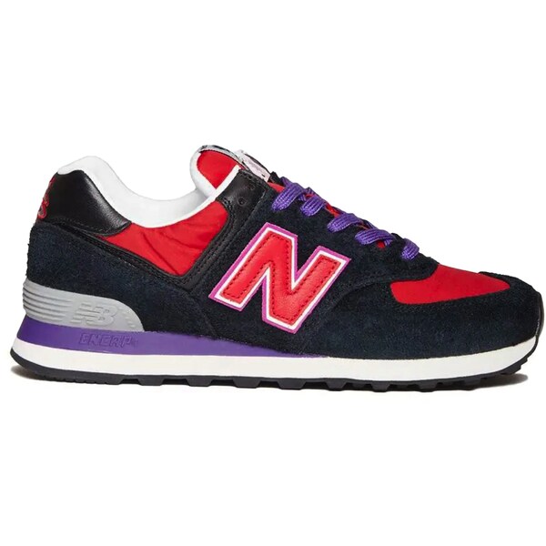 New Balance ニューバランス メンズ スニーカー 【New Balance 574 Stray Rats Black Red】 サイズ US_9.5(27.5cm) Black/Red｜asty