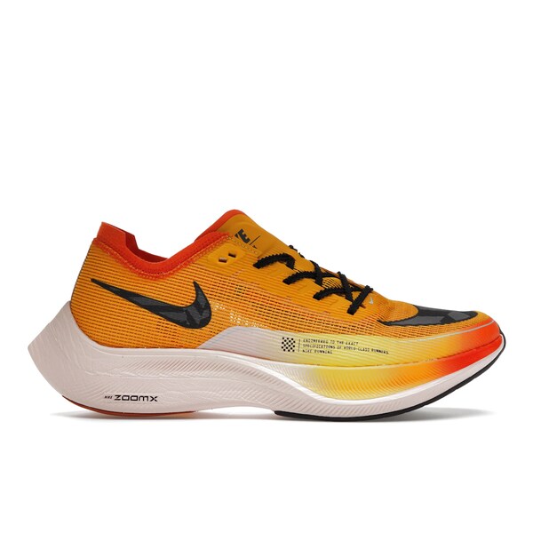 Nike ナイキ メンズ スニーカー 【Nike ZoomX Vaporfly Next% 2 University Gold】 サイズ US_12(30.0cm) University Gold/Black-Pollen-Orange Sunset Tint-Copa|asty