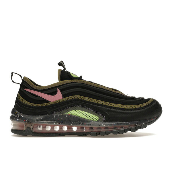 Nike ナイキ メンズ スニーカー 【Nike Air Max 97 Terrascape Black Elemental Pink Lime】 サイズ US_12(30.0cm) Black/Elemental Pink/Key Lime｜asty 53,280円