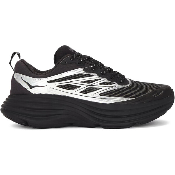 Hoka One One ホカオネオネ メンズ スニーカー  【Hoka One One Bondi 8 Caged Stealth/Tech Silver/Black】  大いさ US_11(29.0珊) Silver/Black スニーカー-靴-メンズ靴