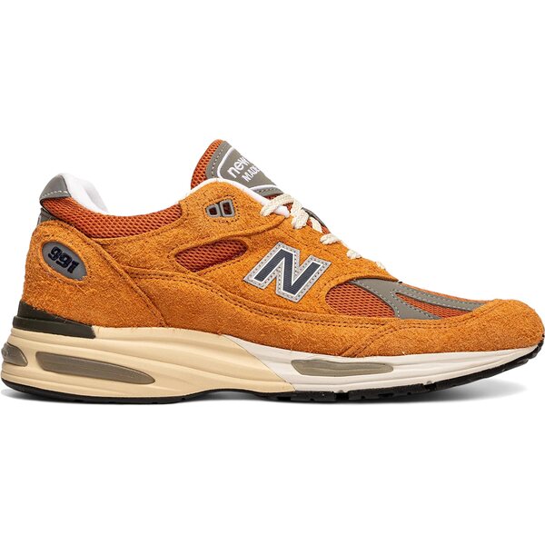 New Balance ニュー平衡にする メンズ スニーカー  【New Balance 991v2 MiUK Gold Earth】  大いさ US_7(25.0糎) Gold Earth メンズ靴-スニーカー