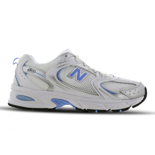 New Balance ニュー平衡にする メンズ スニーカー  【New Balance 530 White Light Blue】  大いさ US_6(24.0珊) White/Grey/Carolina Blue メンズ靴-靴