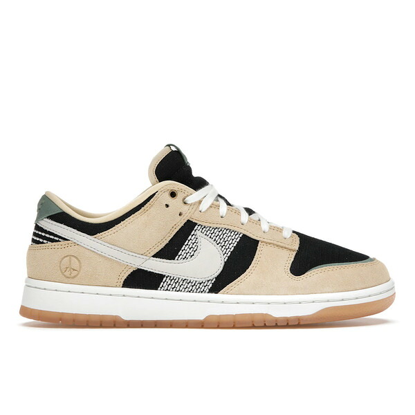 Nike ナイキ メンズ スニーカー 【Nike Dunk Low Rooted in Peace】 サイズ US_12(30.0cm) Black/Tan-Jade｜asty