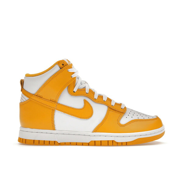 Nike ナイキ レディース スニーカー  【Nike Dunk High Dark Sulfur (Women)】  サイズ US_5(22.0cm) White/Dark Sulfur-White