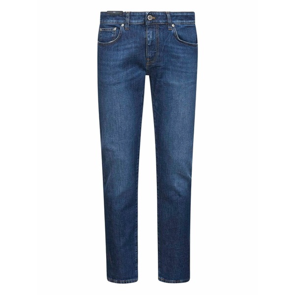 PTトリノ メンズ デニムパンツ ボトムス Five-pocket jeans Blue|asty