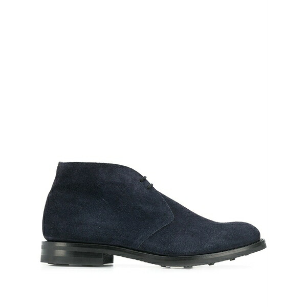 チャーチ メンズ ブーツ シューズ Lace-up desert boots Blue｜asty