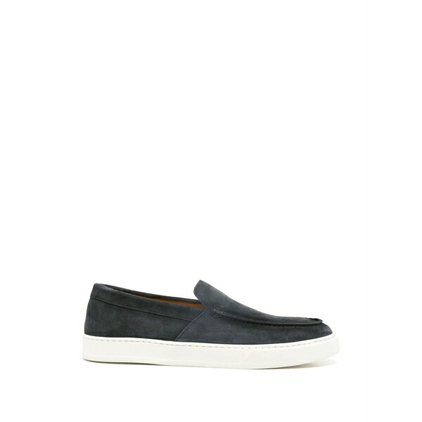 ドンカルズ メンズ スリッポン・ローファー シューズ Suede loafers Blue｜asty