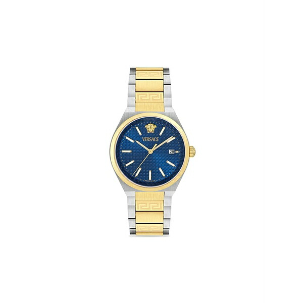 ヴェルサーチ メンズ 腕時計 アクセサリー V-auria 39mm watch Blue｜asty