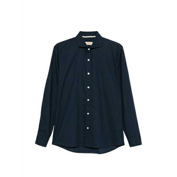 インピュア メンズ シャツ トップス Long-sleeve shirt Blue｜asty