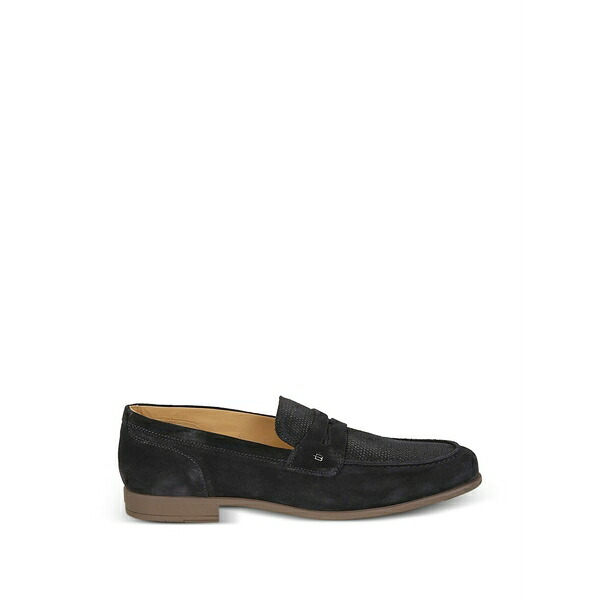 ボールディーニ メンズ スリッポン・ローファー シューズ Suede loafers Blue|asty