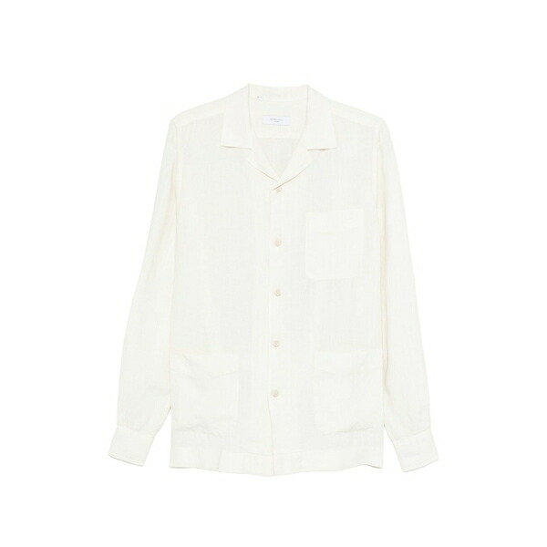 ボリオリ メンズ ジャケット＆ブルゾン アウター Chest-pocket overshirt Neutrals｜asty