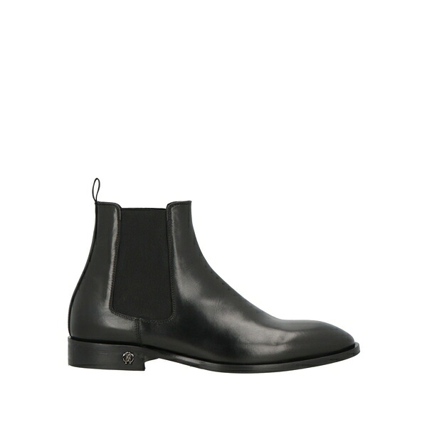 【貨物輸送無料】 ロベルトカヴァリ メンズ ブーツ シューズ Ankle boots Black