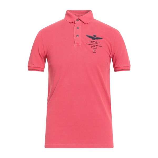 【送料無料】 アエロナウティカ ミリターレ メンズ Tシャツ トップス Polo shirts Orange