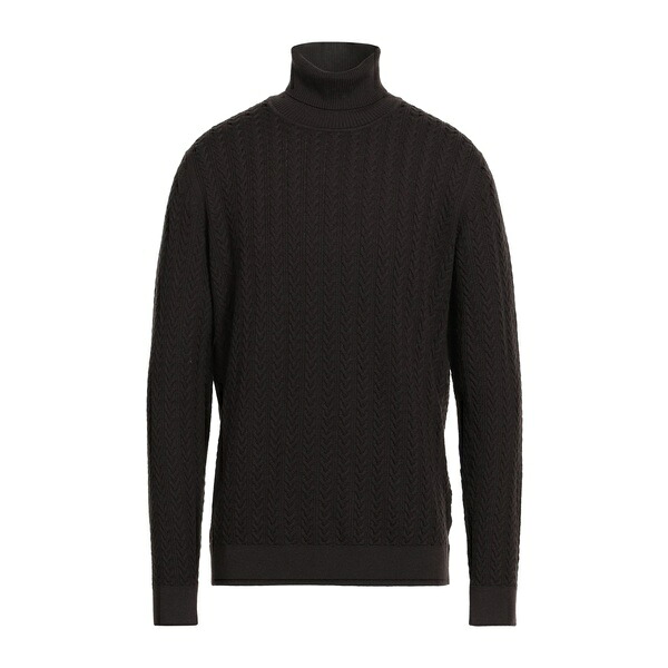 【貨物輸送無料】 ジョルディーズ メンズ 編み物\u0026プルオーバー アウター Turtlenecks Brown