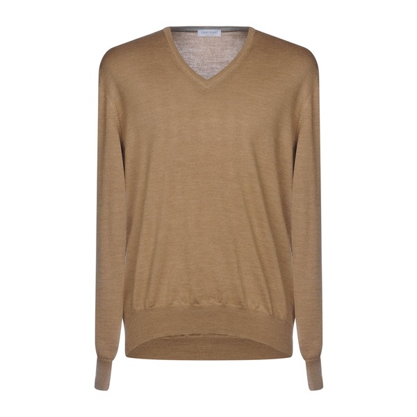 【貨物輸送無料】 グランサッソ メンズ 編み物\u0026スウェーター アウター Sweaters Beige