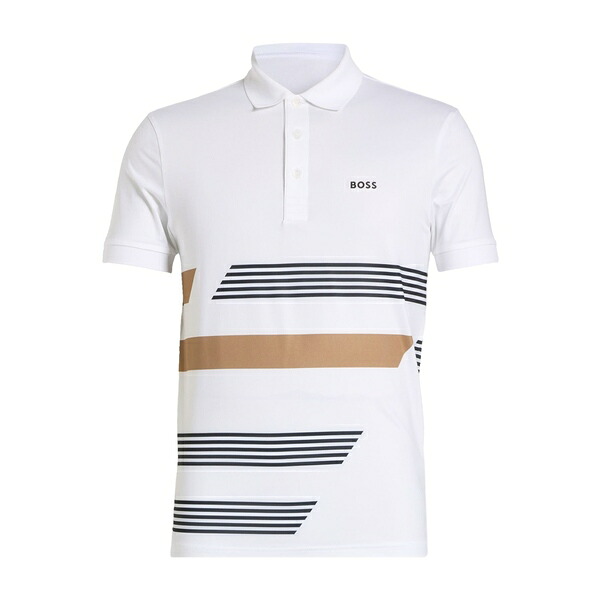 【送料無料】 ボス メンズ Tシャツ トップス Polo shirts White