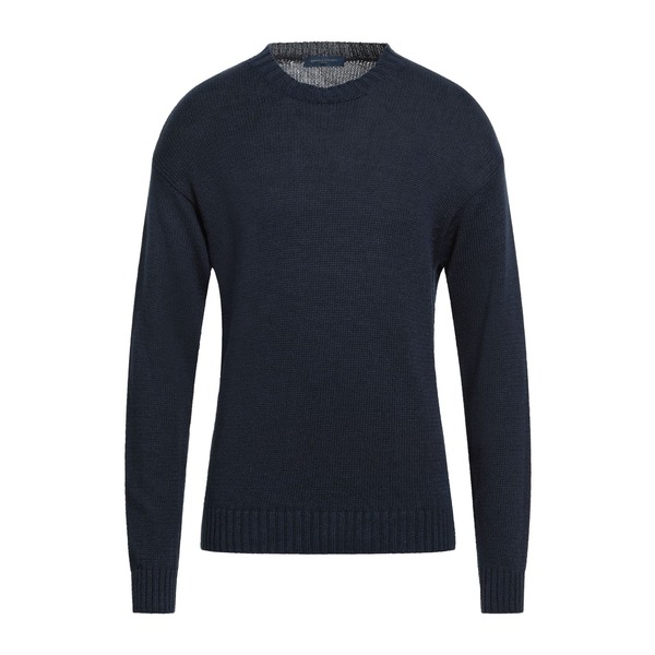【貨物輸送無料】 ダニエル フィエゾリ メンズ 編み物\u0026プルオーバー アウター Sweaters Blue