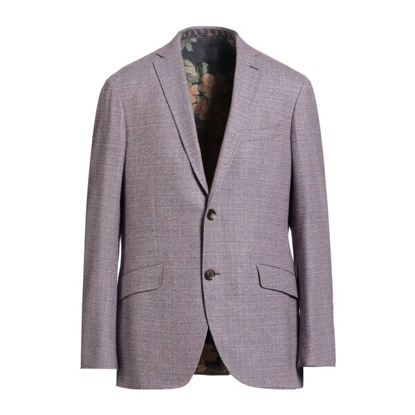 【送料無料】 エトロ メンズ ジャケット＆ブルゾン アウター Blazers Purple