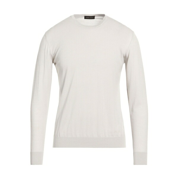 【貨物輸送無料】 ロベルトコリーナ メンズ 編み物\u0026プルオーバー アウター Sweaters Grey