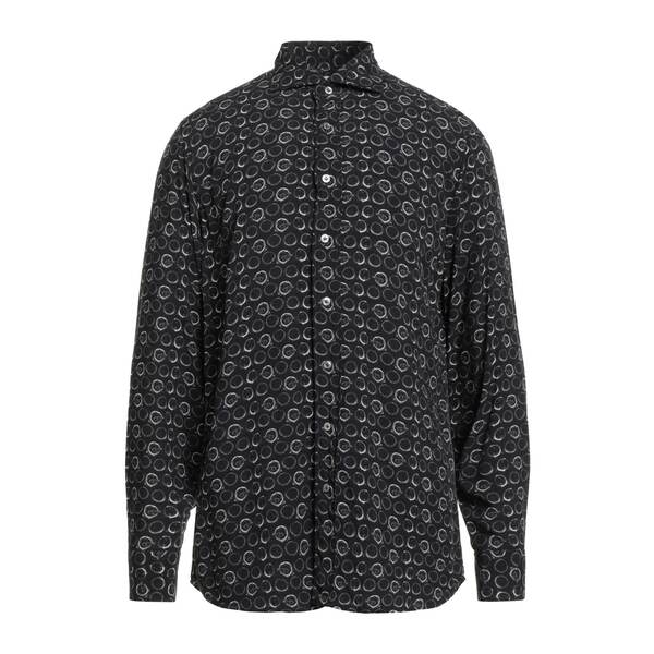 【貨物輸送無料】 ラルディーニ メンズ プルオーバー トップス Shirts Black