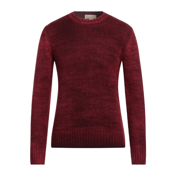 【送料無料】 １２０％リノ メンズ ニット&セーター アウター Sweaters Red｜asty