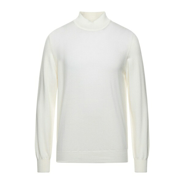【送料無料】 グランサッソ メンズ ニット&セーター アウター Turtlenecks White