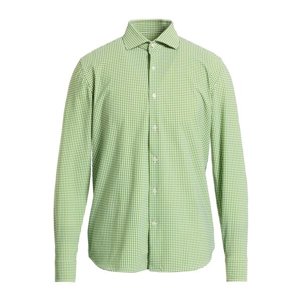 【貨物輸送無料】 ギラルデリ メンズ プルオーバー トップス Shirts Green カジュアルシャツ-メンズファッション