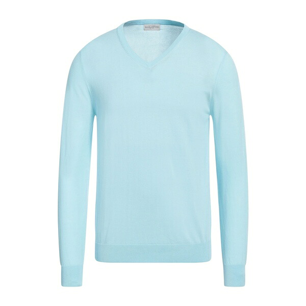 【貨物輸送無料】 バランタイン メンズ 編み物\u0026プルオーバー アウター Sweaters Azure