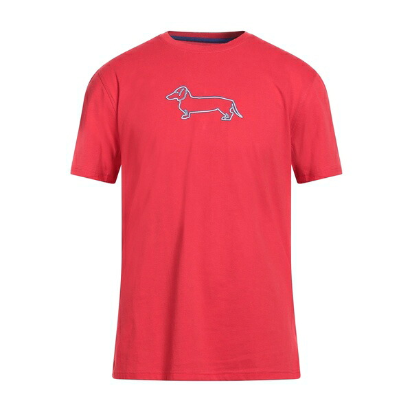 【送料無料】 ハーモント & ブレイン メンズ Tシャツ トップス T-shirts Red 22,484円