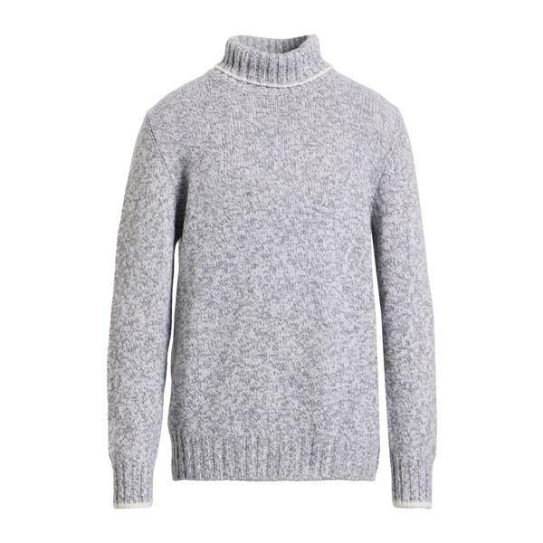 【送料無料】 グランサッソ メンズ ニット&セーター アウター Turtlenecks Grey