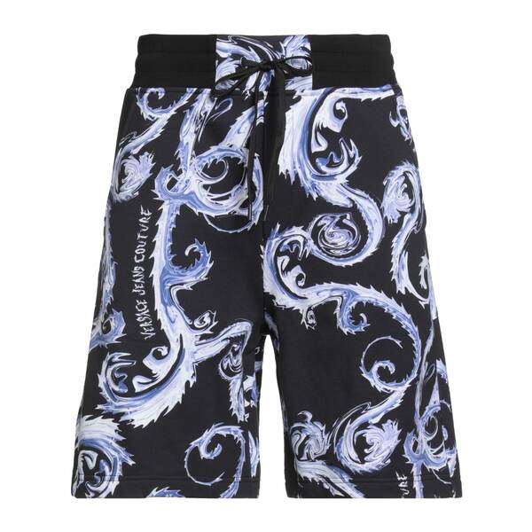 【送料無料】 ベルサーチ メンズ カジュアルパンツ ボトムス Shorts & Bermuda Shorts Black