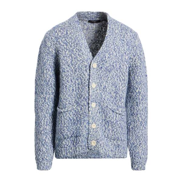 【送料無料】 ダニエル フィエゾリ メンズ カーディガン アウター Cardigans Blue|asty
