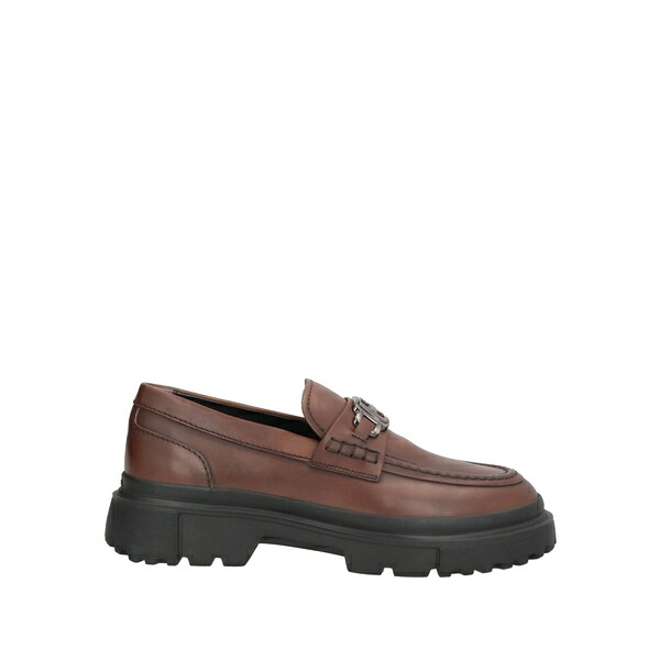 【送料無料】 ホーガン メンズ スリッポン・ローファー シューズ Loafers Brown 55,080円