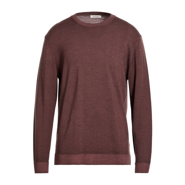 【貨物輸送無料】 クロスリー メンズ 編み物\u0026スウェーター アウター Sweaters Brown