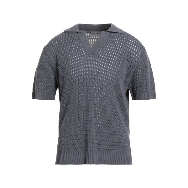 【貨物輸送無料】 ダニエル フィエゾリ メンズ 編み物\u0026プルオーバー アウター Sweaters Grey