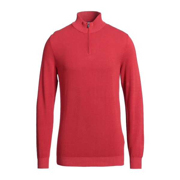 【送料無料】 フェデーリ メンズ ニット&セーター アウター Turtlenecks Red｜asty