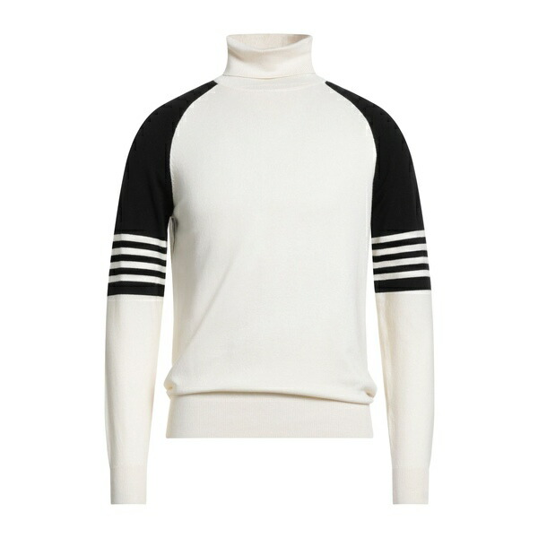 【貨物輸送無料】 ジョン バージニアの州都 メンズ 編み物\u0026スウェーター アウター Turtlenecks White
