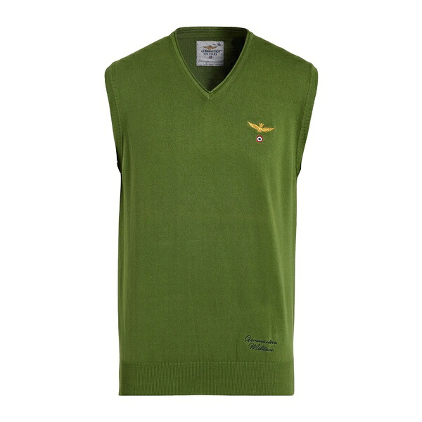 【送料無料】 アエロナウティカ ミリターレ メンズ ニット&セーター アウター Sweaters Green 22,185円