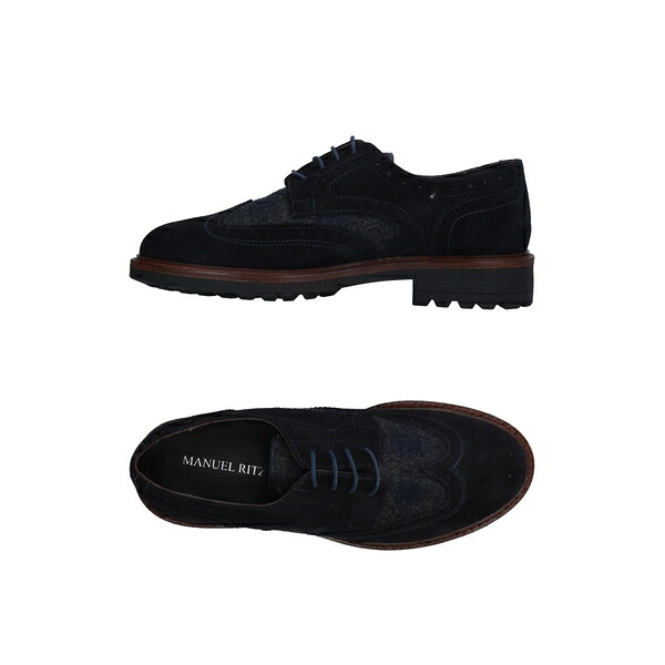 【送料無料】 マニュエル リッツ メンズ ドレスシューズ シューズ Lace-up shoes Blue 23,214円