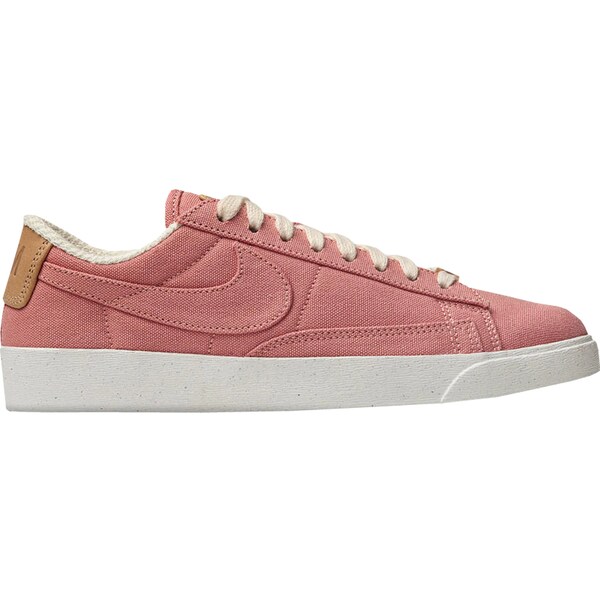 Nike ナイキ レディース スニーカー  【Nike Blazer Low Plant Color Collection Coral (Women\u0027s)】  大いさ US_8(25.0珊) Coral/Beige-Vachetta Tan-White スニーカー-靴-レディース靴