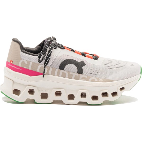 On オン レディース スニーカー  【On Running Cloudmonster Silver Ivory (Women)】  サイズ US_5.5(22.5cm) Silver/Ivory