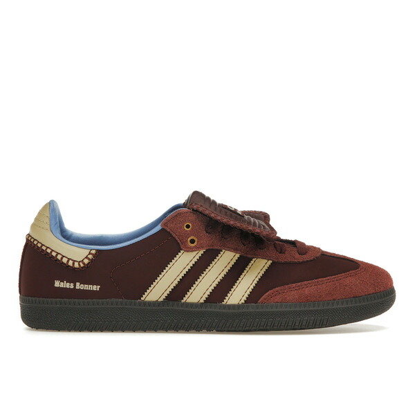 adidas アディダス メンズ スニーカー 【adidas Samba Nylon Wales Bonner Fox Brown】 サイズ US_9(27.0cm) Fox Brown/Sandy Beige/Lucky Blue